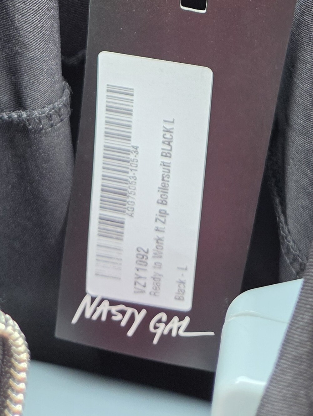 NWT Nasty Gal Ready To Work Boilersuit - Picture 7 of 7